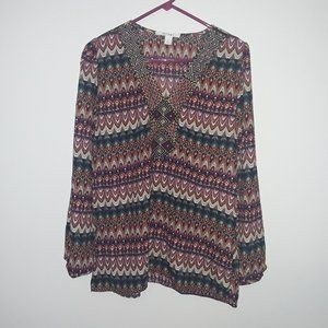 Miami Long Sleeve Top. Ladies Size Large